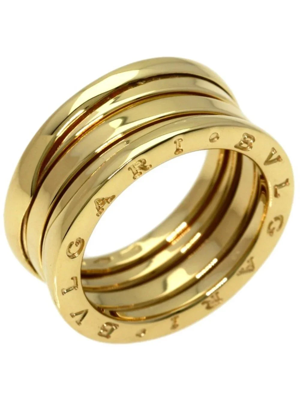 Bvlgari B-zero One Bands 51 Ring 18k Yellow Gold